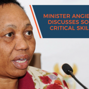 Minister Angie Motshekga discusses South Africa's critical skills shortage