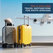 Top 10 visa-free travel destination for South Africans