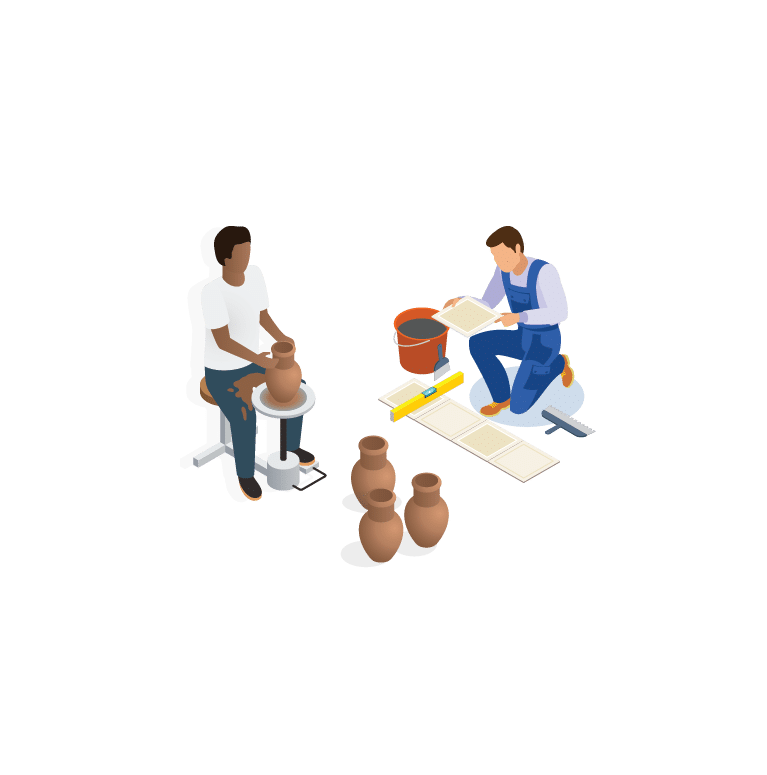 Artisans illustration